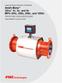 Liquid and Gas Ultrasonic Flowmeters Smith Meter Ultra 4c, 6c, and 8c MPU 200c, 600c, 800c, and 1600c