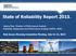 State of Reliability Report 2013