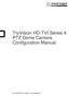 TruVision HD-TVI Series 4 PTZ Dome Camera Configuration Manual