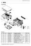 1. MAIN. Exploded View. Parts List