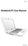 E5921. Notebook PC User Manual