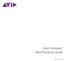 Avid Interplay Best Practices Guide. Version 2.5