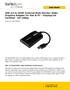 USB 3.0 to HDMI External Multi Monitor Video Graphics Adapter for Mac & PC - DisplayLink Certified - HD 1080p