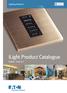 Lighting Systems. ilight Product Catalogue. English - Issue 8.3