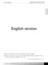Z-MACHINE GT900. English. English version