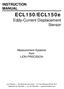 ECL150/ECL150e. Eddy-Current Displacement Sensor INSTRUCTION MANUAL. Measurement Systems from LION PRECISION