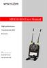 MPR50-IEM User Manual