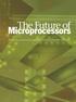 The Future of Microprocessors