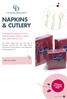 NAPKINS & CUTLERY CATERING DISPOSABLES OFFERS A COMPREHENSIVE RANGE OF PAPER TABLE WEAR AND CUTLERY