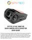 SPYTEC A118C 1080P HD DASH CAMERA WITH CAPACITOR USER GUIDE