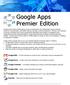 Google Apps Premier Edition