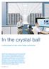In the crystal ball. Looking ahead at data center design optimization