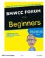 BMWCC Forum for Beginners 1 of 12 Issue Draft B