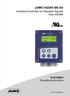 JUMO AQUIS 500 AS. Indicator/Controller for Standard Signals Type B Operating Instructions /