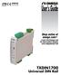 User s Guide TXDIN1700. Universal DIN Rail. Shop online at omega.com SM.   For latest product manuals: