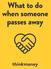 What to do when someone passes away