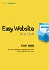 Powered by. start guide. Discover what you can achieve with Easy Website In A Box