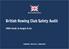 British Rowing Club Safety Audit. CRSA Guide to Google Drive