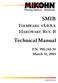 SMIB. Technical Manual FIRMWARE V5.0.5.X HARDWARE REV. B. P.N March 31,