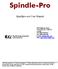 Spindle-Pro. Spindlpro.exe User Manual