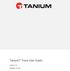 Tanium Trace User Guide. Version 2.2.0
