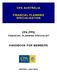 CPA AUSTRALIA FINANCIAL PLANNING SPECIALISATION CPA (FPS) HANDBOOK FOR MEMBERS