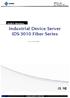 Industrial Device Server IDS-3010 Fiber Series