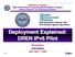 Deployment Explained: DREN IPv6 Pilot