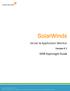 SolarWinds. Server & Application Monitor. SAM AppInsight Guide. Version 6.3