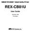 100BASE-TX/10-B REX-CB81U. User Guide. November 1998 First Edition