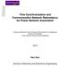 Time Synchronization and Communication Network Redundancy for Power Network Automation