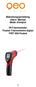 Bedienungsanleitung Users Manual Mode d emploi. IR-Thermometer Pocket Thermomètre digital FIRT 550-Pocket