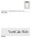 Volume. ARMSTRONG (  User Guide. VertiCalc-Web. Release