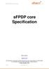 sfpdp core Specification