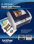 The HL-3000 Series Compact, Digital Color Printers with Networking