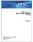 ATSC Standard: Service Usage Reporting (A/333)
