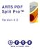 ARTS PDF Split Pro. Version 2.0