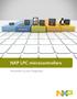 NXP LPC microcontrollers. Innovation at your fingertips