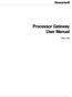 Processor Gateway User Manual PG11-410