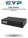 CMSI-8H8HC. 8 8 HDMI Matrix with Simultaneous Dual CAT6 and HDMI Outputs. Operation Manual