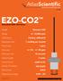 EZO-CO2. Gaseous CO2. Reads. 0 10,000 ppm. Range. Factory calibrated. Calibration. 1 reading per second. Response time. 1 ppm.