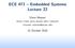 ECE 471 Embedded Systems Lecture 22