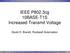 IEEE P802.3cg 10BASE-T1S Increased Transmit Voltage