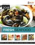FRESH SEAFOOD BSTER SALMON CLAMS OYSTER CATFISH MUSSELS CRAB TUN