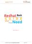 Redhat Basic. Need. Your. What. Operation G U I D E. Technical Hand Note template version