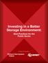 Investing in a Better Storage Environment:
