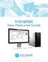 IntraVet New Features Guide