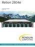 Relion 2804e PENGUIN COMPUTING. Technical Guide Rev PENGUIN ( )