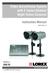 Video Surveillance System with 2 Indoor/Outdoor Night Vision Cameras