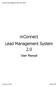 mconnect Lead Management System 2.0